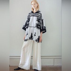 mame kurogouchi summer wide pants